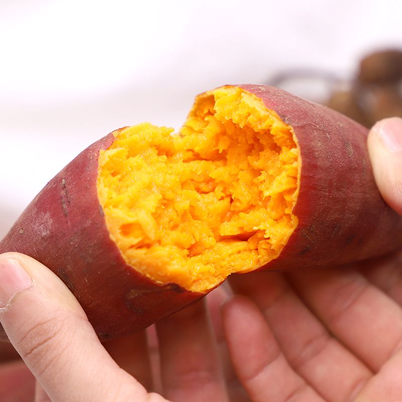 【宝菜】9斤云溪蜜薯红心红薯新鲜超甜糖心无筋地瓜番薯