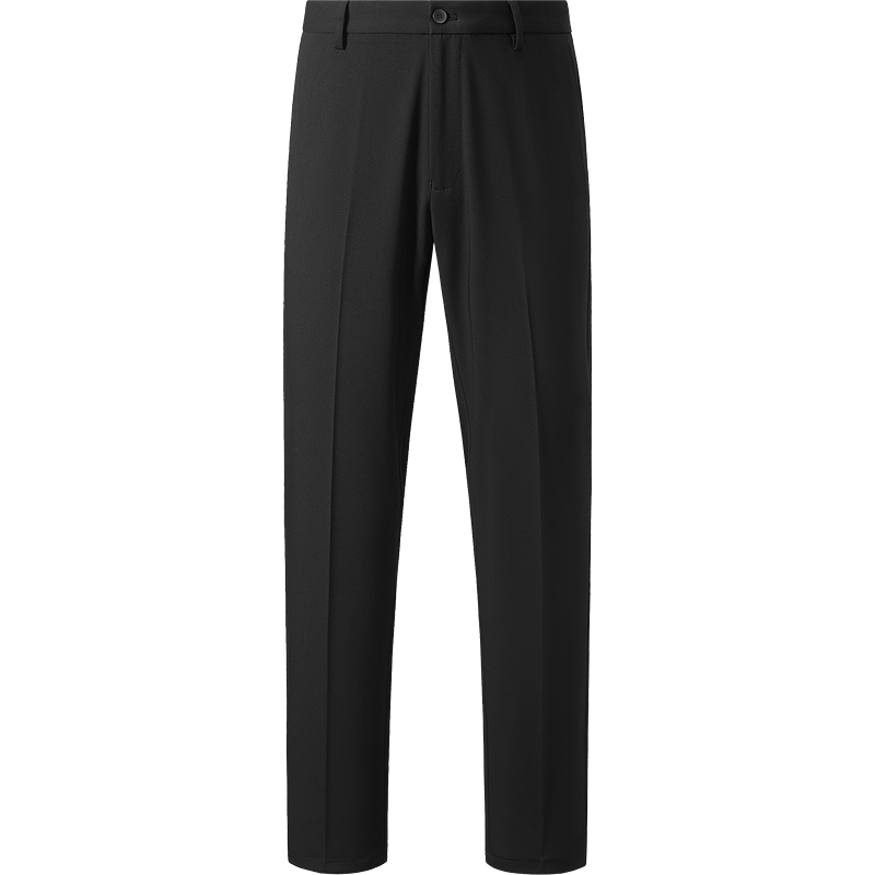 海澜之家（HLA）西裤男春季26轻商务时尚系列干练裤子男HKXAW1F007A 黑色14 29 165/72A 107~112斤