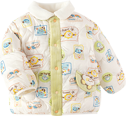 巴拉巴拉 新年撞色拼接儿童轻薄羽绒服红色婴幼儿外套男童女童冬季小童宝宝