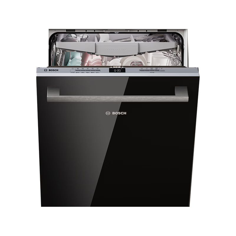  BOSCH/博世 母婴级除菌认证 嵌入式家用洗碗机  黑色 18套