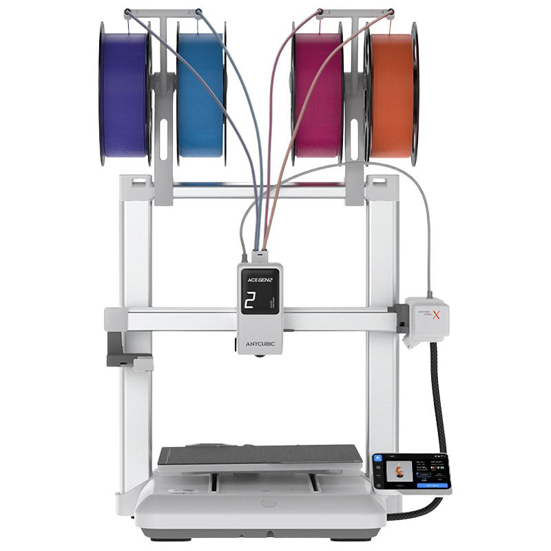 纵维立方KX多色3D打印机Kobra X天生四色FDM高速桌面级三d立体打印机家用儿童模型diy手办