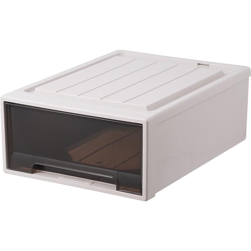 抽屉式收纳箱！值得拥有【家用透明塑料收纳盒 简约高级 收纳