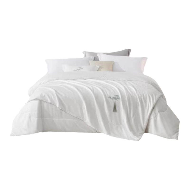  罗莱生活 LUOLAI 家纺 四季通用被子被芯蚕丝被双人床桑蚕丝冬被春秋被二合一被