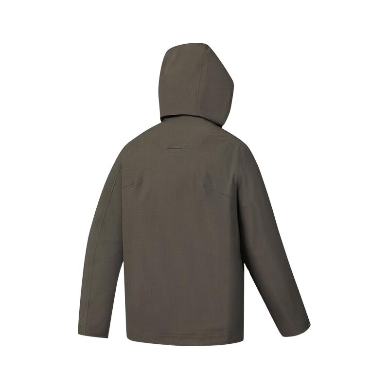 FILA 斐乐官方男士棉服两件套2026春新款高尔夫运动防水透湿外套 焦糖咖-BN