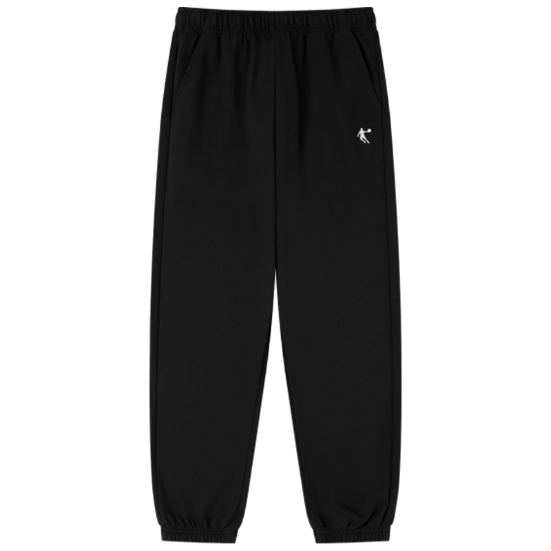 乔丹 QIAODAN童装男童针织长裤2025秋冬儿童简约时尚运动裤