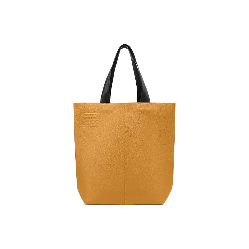 爱步（ECCO） 大容量单肩包 软面牛皮手提包包 工坊系列9105802 南瓜色仅表色系具体颜色出