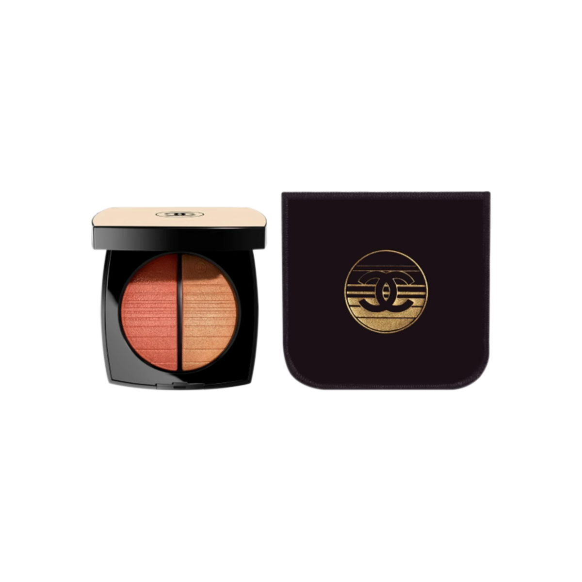 香奈儿 米色时尚高光腮红盘#日落 6.4g