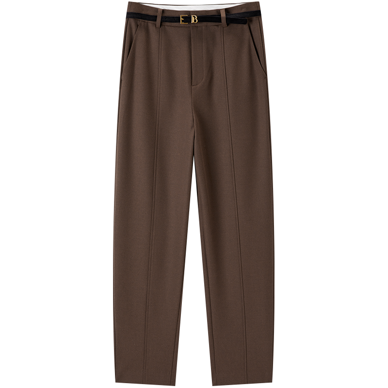 太平鸟 【品质哈伦裤】太平鸟阔腿裤女秋冬季休闲裤