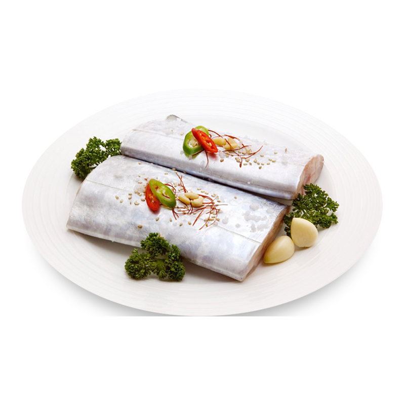 京鲜生【宽带】冷冻带鱼500g 袋装 宽带鱼 大带鱼 鲜活冷冻