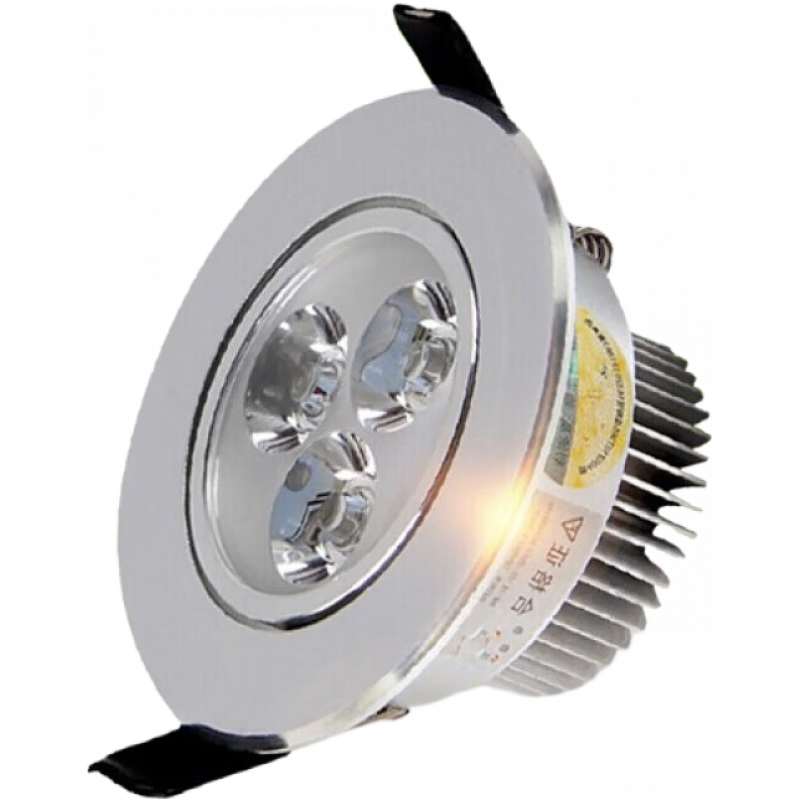 丹斯提尼 简灯led射灯3W小天花射灯筒灯过道天花灯客厅吊顶背景墙嵌入式牛 暖光-7W开孔《9厘米~10厘米》，亏本