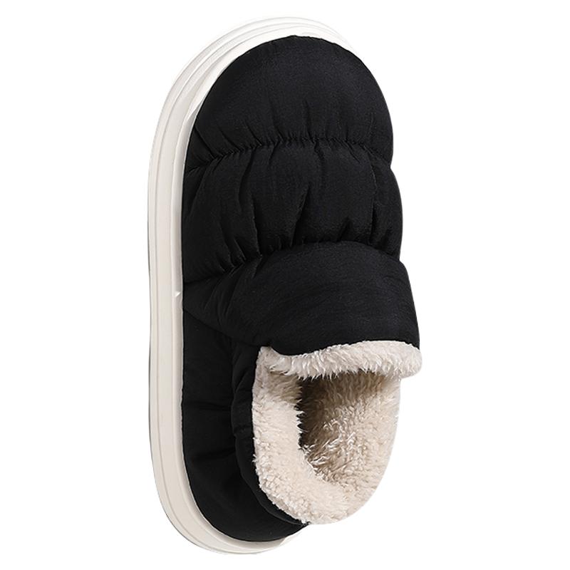 防水雪地靴男士秋冬季2025新款户外厚底防滑保暖加绒棉鞋男款冬天