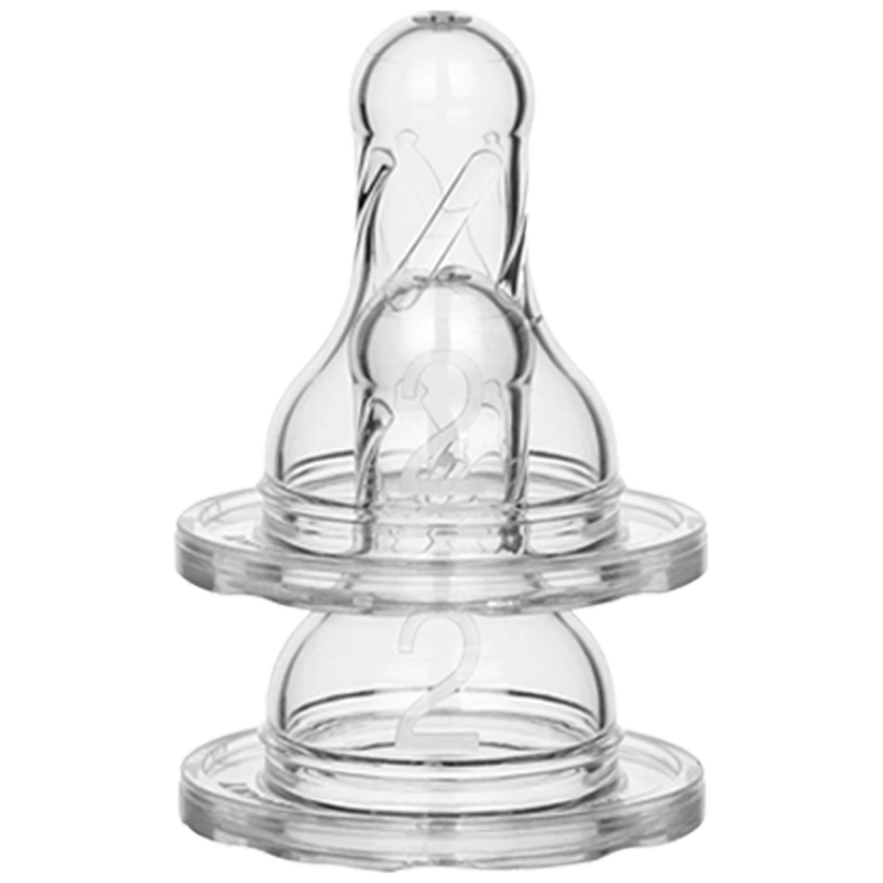 布朗博士 Dr Brown's 婴儿安抚奶嘴超软硅胶仿母乳设计替换标口奶嘴