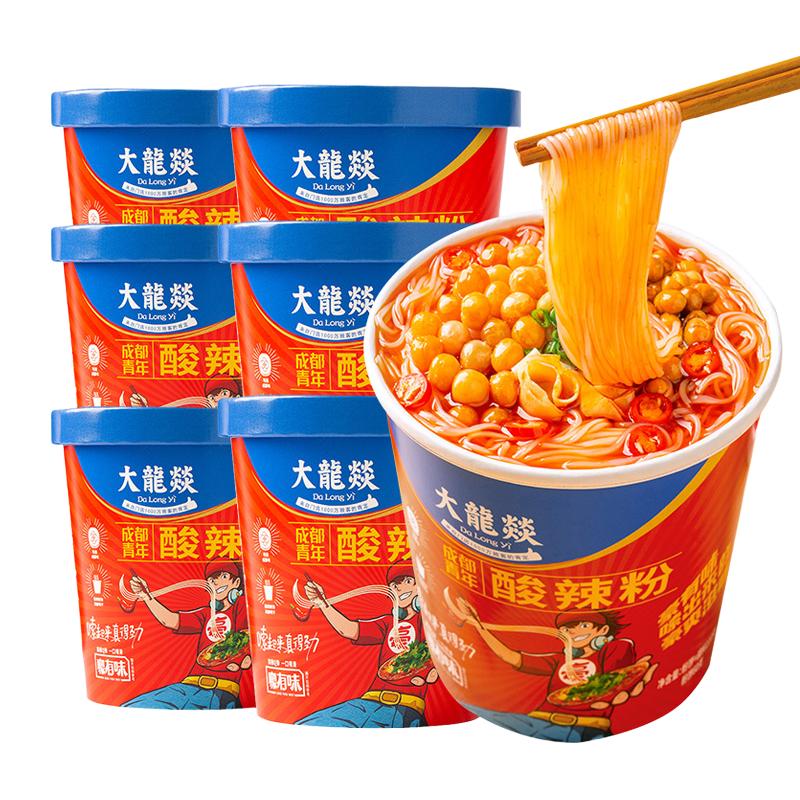 Da Long Yi 大龍燚 酸辣粉 110g*6桶
