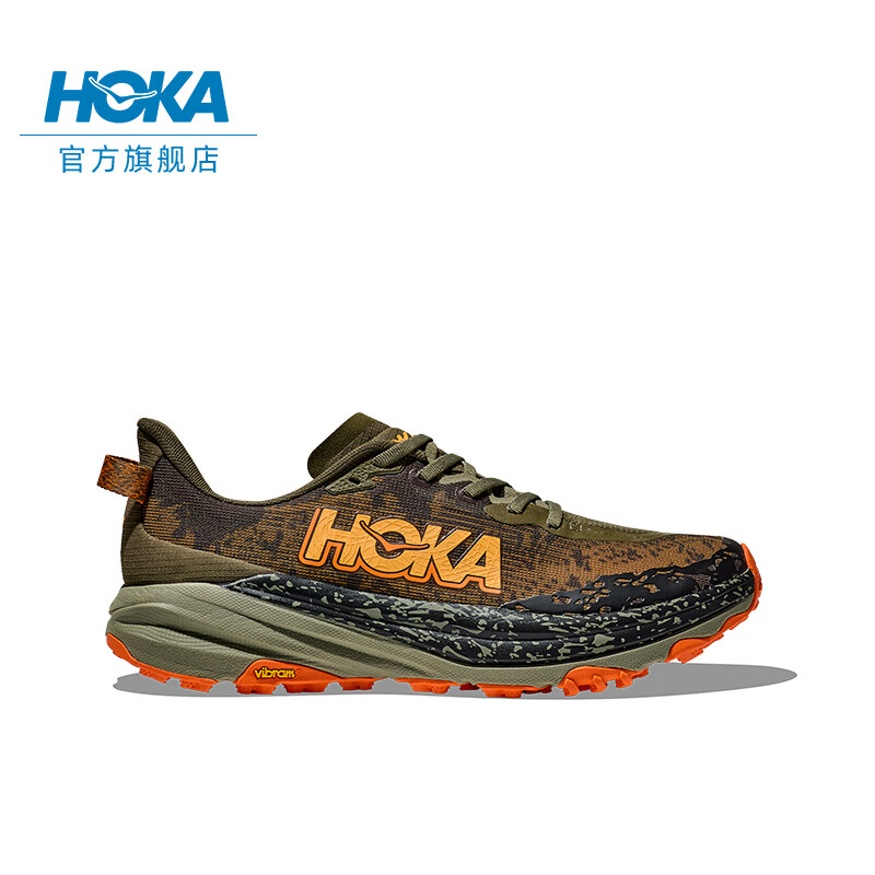HOKA男款秋季飞速羚羊 6越野跑步鞋SPEEDGOAT 6轻量抓地缓震