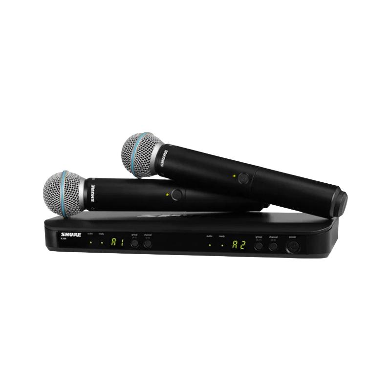 Shure/舒尔 BLX24/288无线麦克风专业直播K歌舞台演出BETA58A话筒