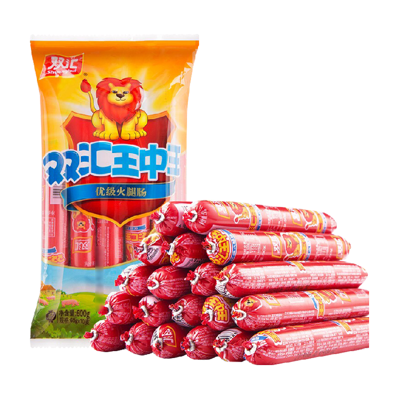 Shuanghui 双汇 王中王火腿肠60g*10支