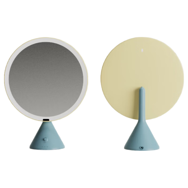 MUID化妆镜带灯LED智能红外感应美妆镜梳妆镜台式镜圣诞节