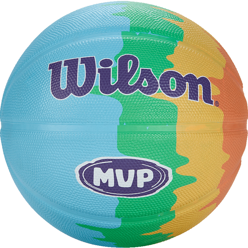 Wilson 威尔胜 MVP系列糖果球 儿童5号篮球 初学入门
