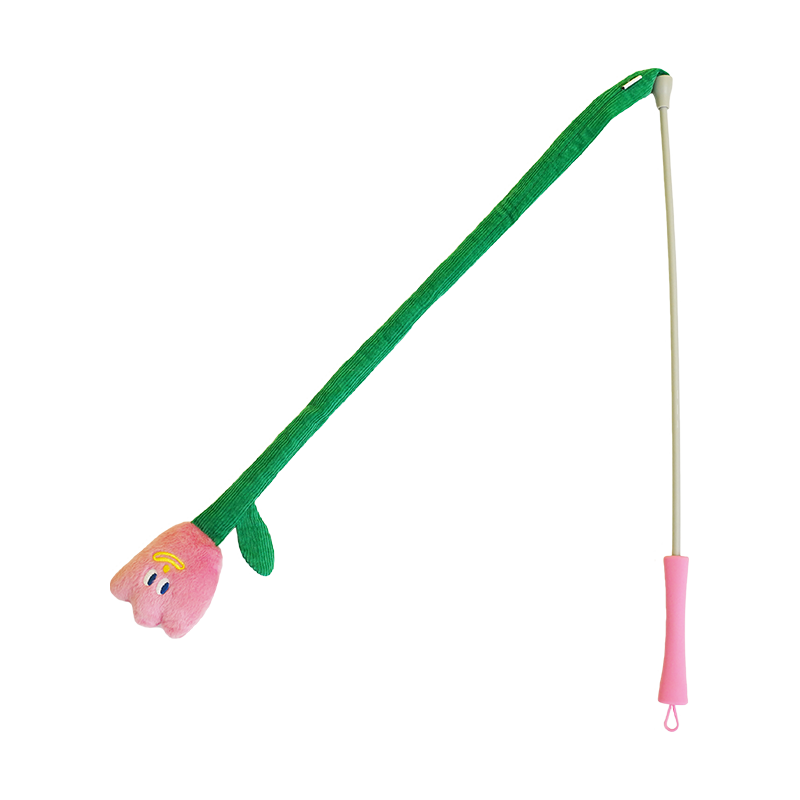 zeze 郁金香逗猫棒 猫玩具 7*123cm