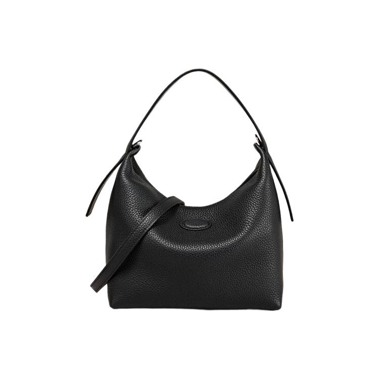 迪桑娜 无忧系列时尚休闲腋下包 头层牛皮单肩斜挎包