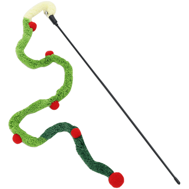 逗猫棒猫玩具自嗨解闷毛绒长杆耐咬带铃铛宠物小猫咪消耗体力用品