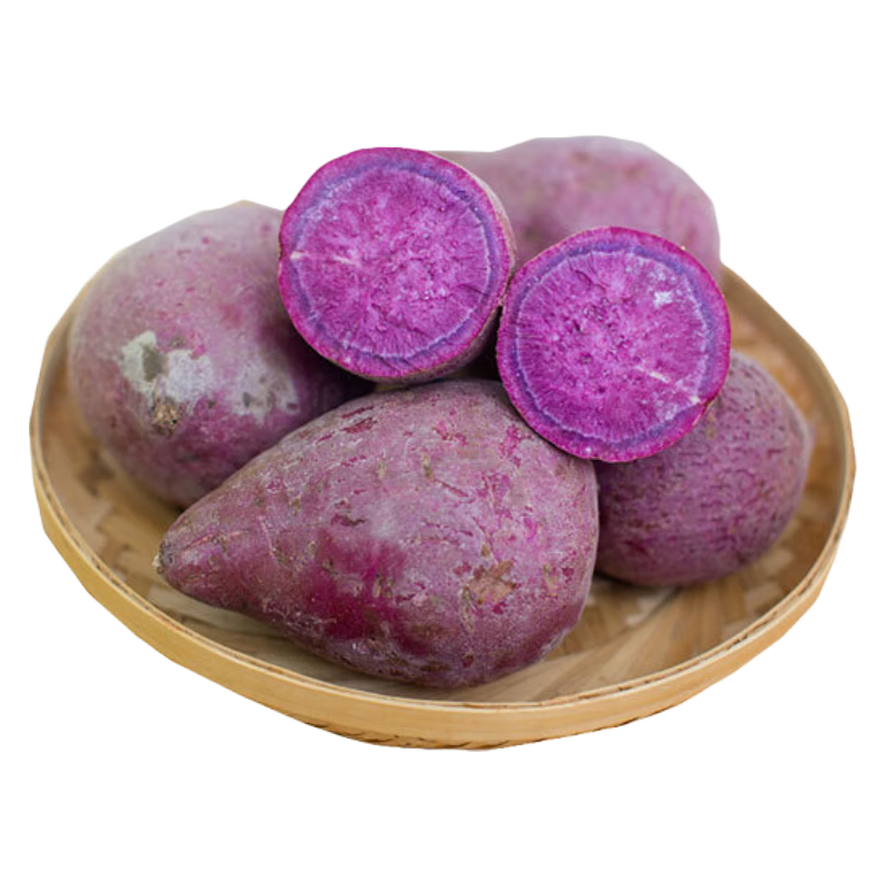 槿馐新鲜小紫薯500g 迷你紫红薯 500g