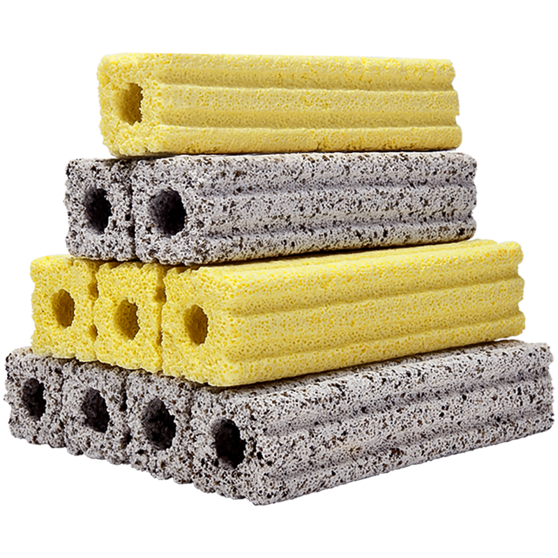 YEE过滤棉细菌屋净水石英滤材培菌环硝化细菌过滤材料 纳米细菌屋【大号多边400根】