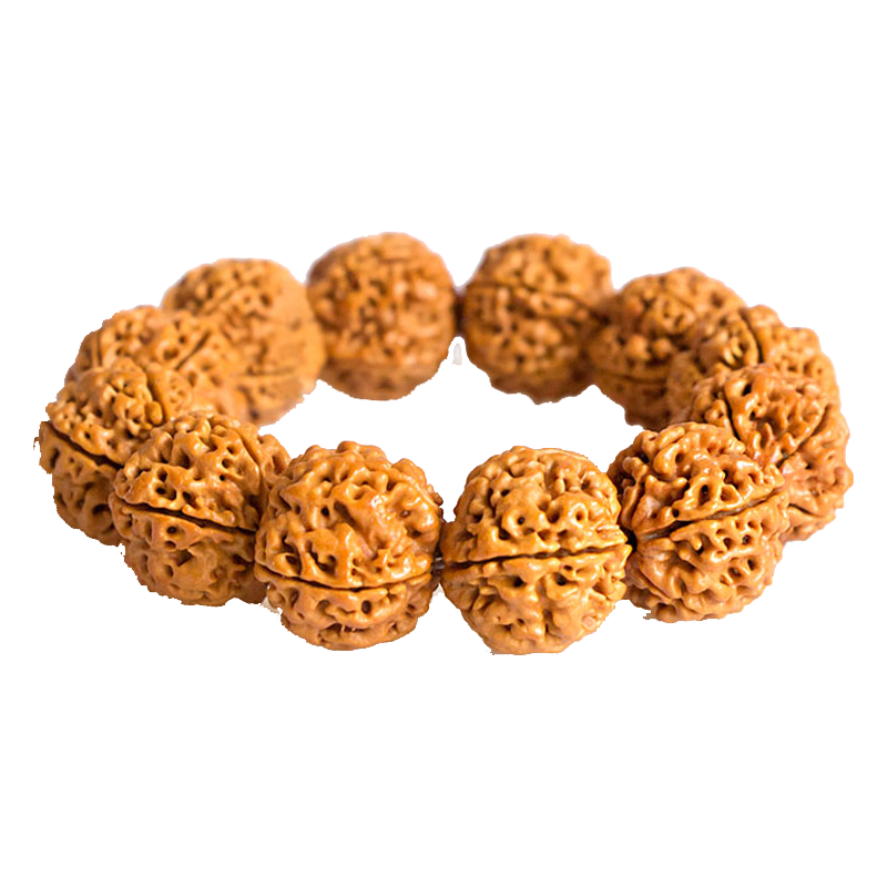 彩荷大金刚菩提佛珠念珠尼泊尔矮桩爆肉双龙纹男士手串 双龙21-22mm