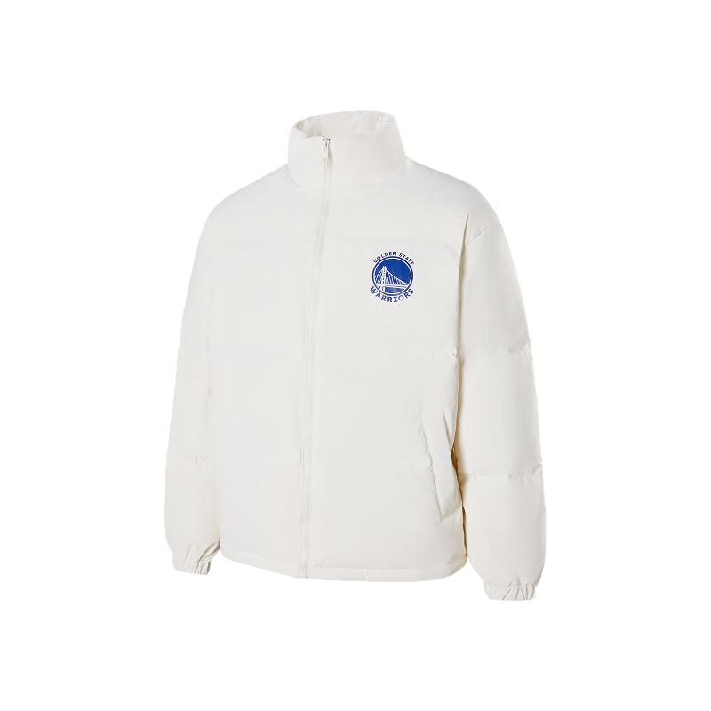  NBA 保暖 羽绒服  白色(金州勇士) 3XL