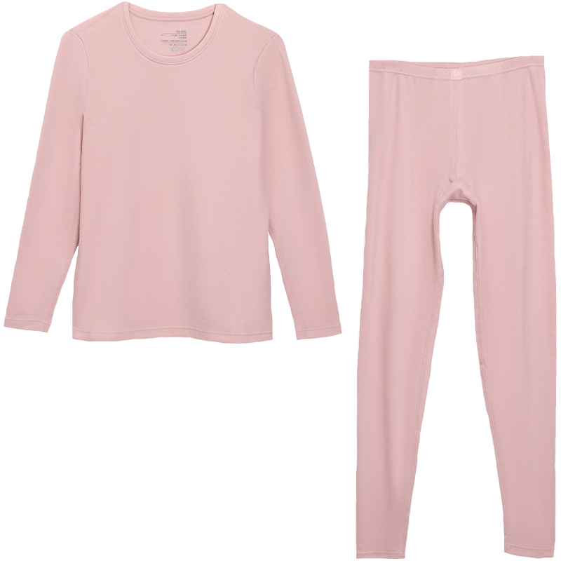 红豆居家 秋冬50S弹力棉加厚女士保暖内衣柔软型亲肤打底衣