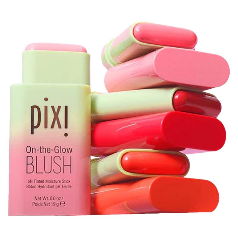 pixi凝润腮红膏自然裸妆单色修容提升气色滋润亲肤高光提亮晒红女