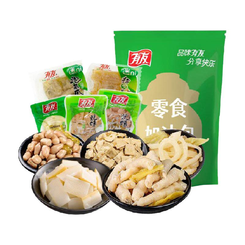 YUYU 有友 泡椒荤素礼包500g