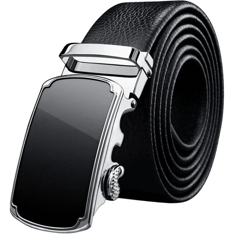 牛当家 男士牛皮自动扣腰带 NP7077