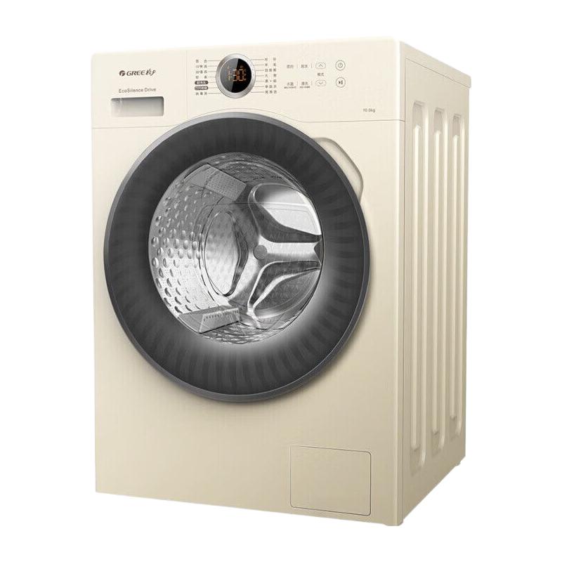 格力(GREE)滚筒洗衣机全自动10公斤一体机智能变频一级能效高温