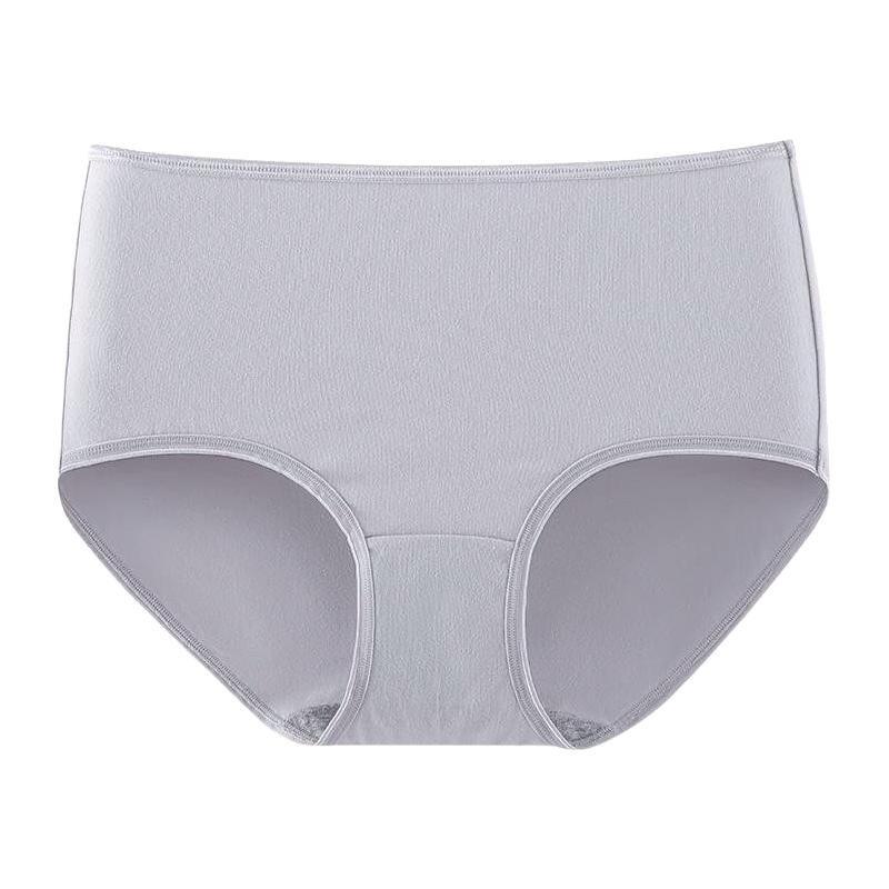 蝶安芬女士内裤纯棉全棉裆10A抗菌中腰平角裤柔软三角裤女生裤头