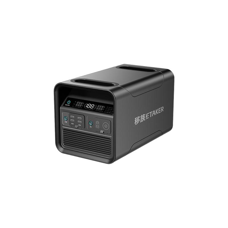 【新品】移族M1800S Max1.5度电户外移动电源220V大容量磷酸铁锂1800W大功率自驾游露营停电应急救援车载电源