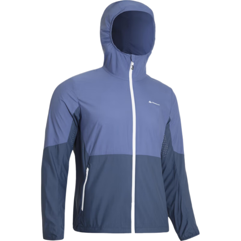 DECATHLON 迪卡侬 防晒衣男夏季户外运动皮肤衣外套防晒服女防紫外线透气ODT3 男款海军蓝-人气热卖 M