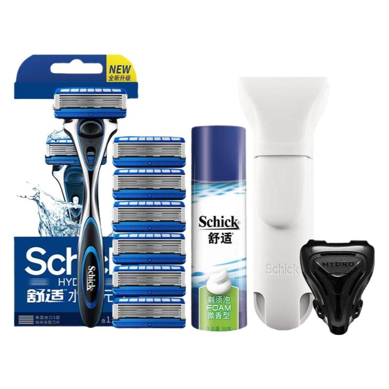 Schick 舒适 水次元5剃须刀头 2刀头