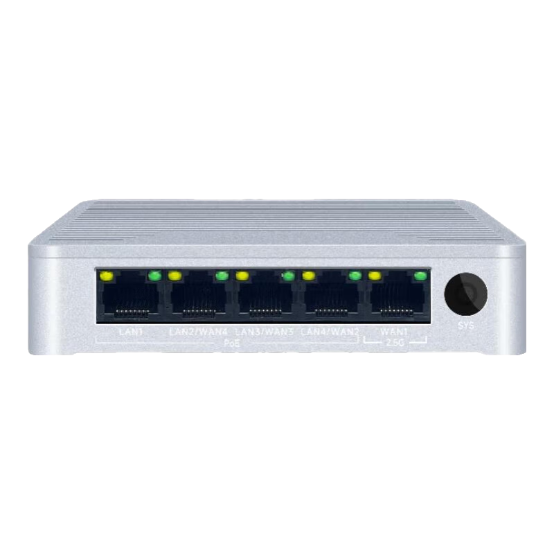 爱快（iKuai）千兆POE一体化路由2.5G口IK-A50-P企业级流控路由/流控/AC管理/智能组网 【POE*AC一体化路由】