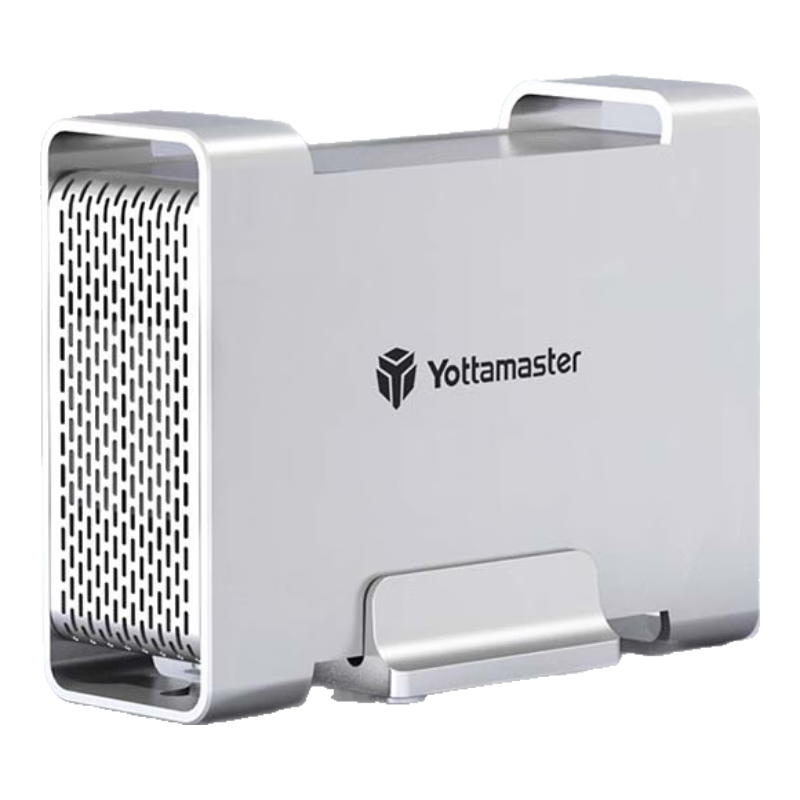 Yottamaster 尤达大师 Y-Dragoon系列 DR2RC3-25 2.5英寸 双盘位 SATA硬盘盒 USB3.0 Type-C