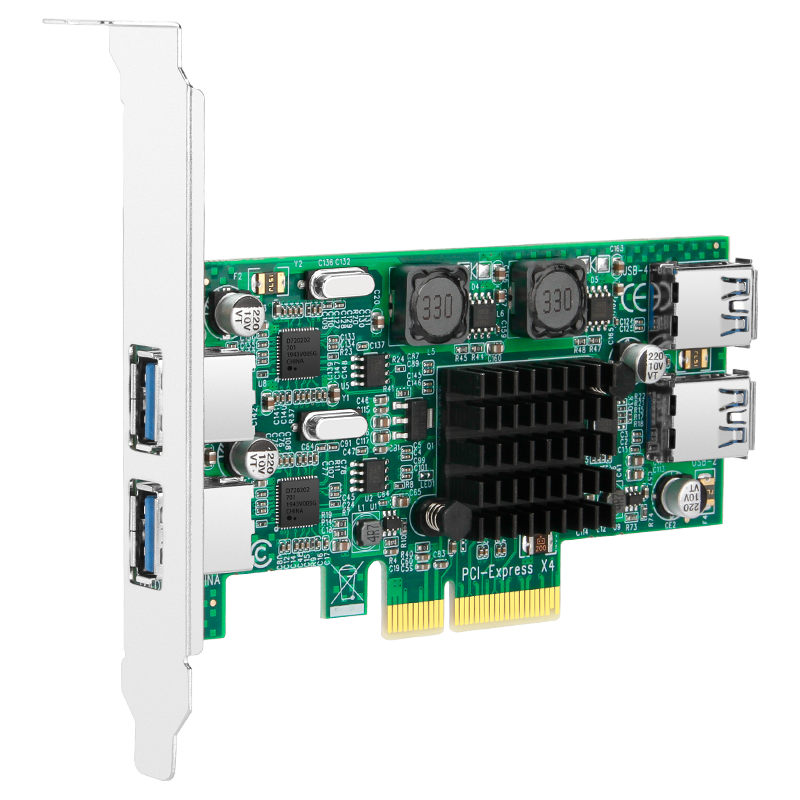  moge/魔羯 独享5GB带宽 PCIE独立通道USB3.0扩展卡