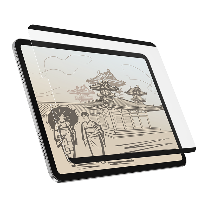  摩可 磁吸式可拆卸 iPad类纸膜