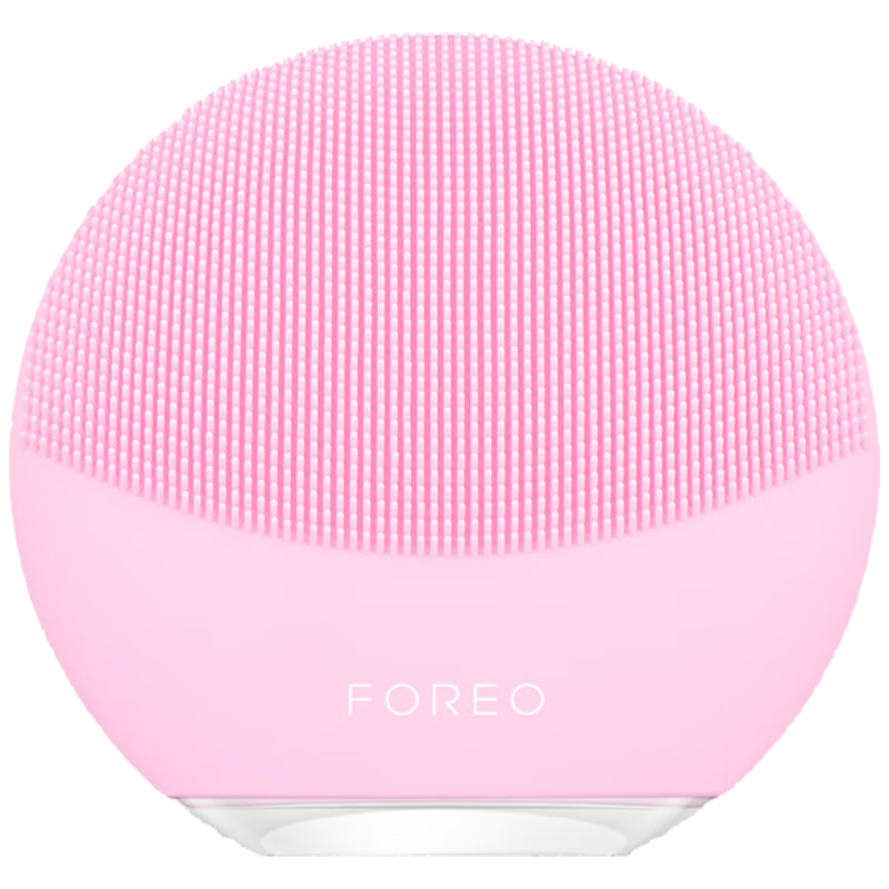 斐珞尔（FOREO）露娜洁面仪LUNA mini3净透洁面仪平衡油脂洗脸仪电动清洁毛孔洗脸 粉红色 LUNAmini3粉红色