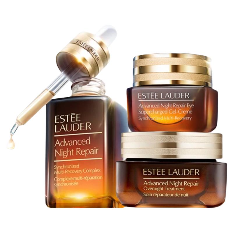 【行货】雅诗兰黛小棕瓶精华50ml+眼霜15ml+大棕罐65ml