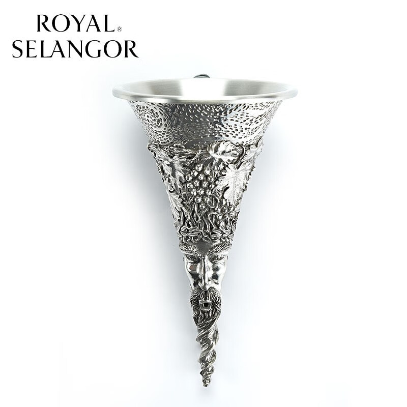 皇家雪兰莪（ROYAL SELANGOR）巴克斯系列【袁弘】 锡制手工红酒葡萄酒酒瓶塞 酒神巴克斯醒酒器