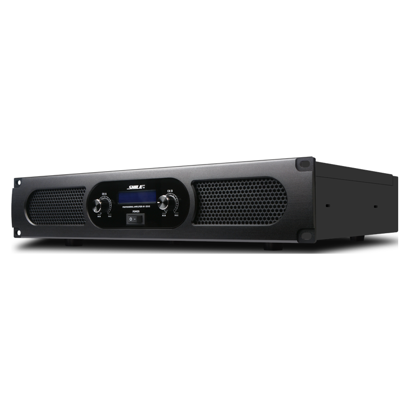 狮乐 AV-2011D 2.0声道功放机 黑色