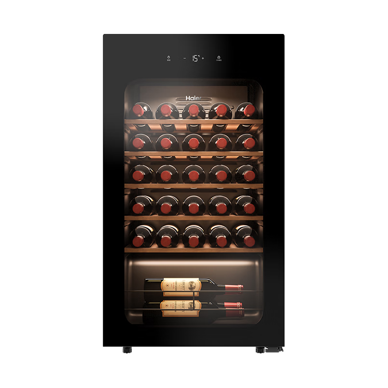  Haier/海尔 控温保湿 红酒柜  33瓶