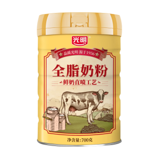 光明 全脂奶粉成人中老年奶粉高钙奶粉700g 牛奶粉