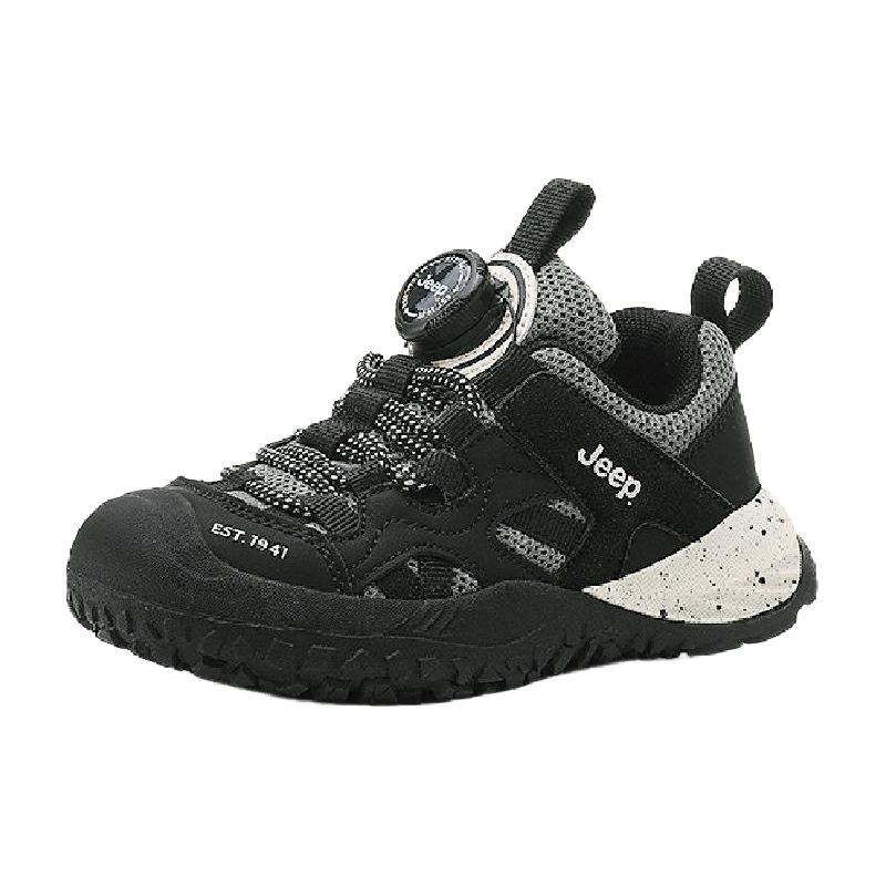JEEP吉普男童秋冬户外运动跑步鞋子女童软底休闲鞋百搭儿童鞋