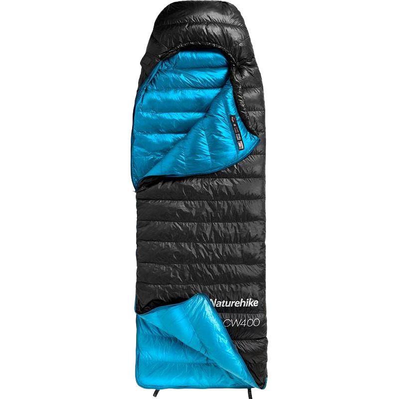 挪客蝉翼鸭绒羽绒睡袋成人户外露营防寒保暖轻量化便携被子两用